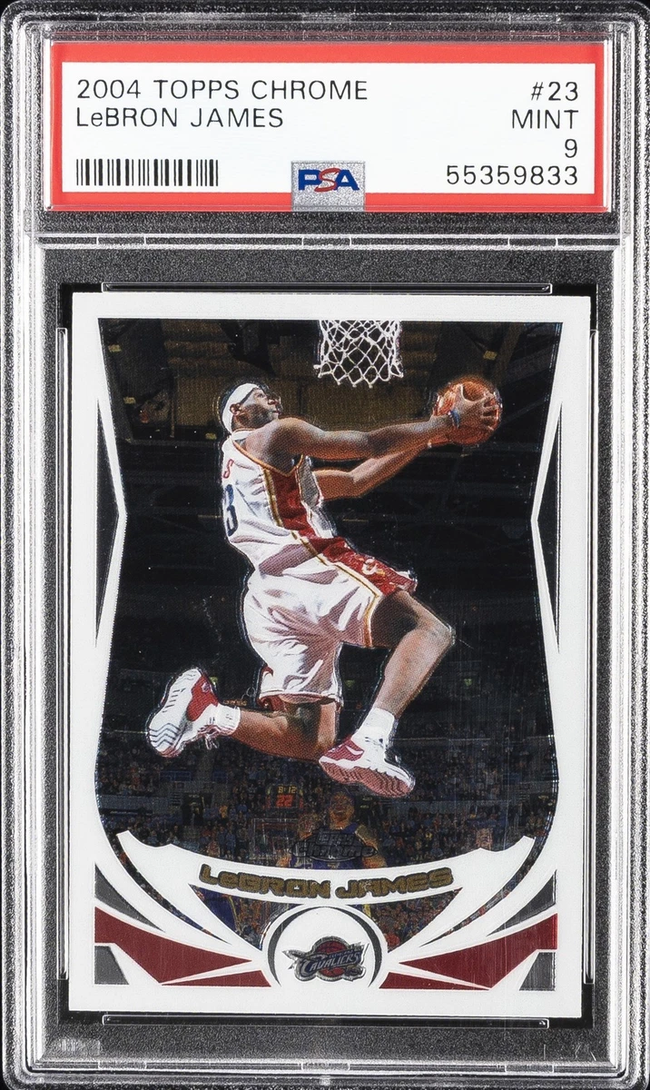 NBA カード Lebron James Topps Chrome PSA9 2006-07 Topps Chrome