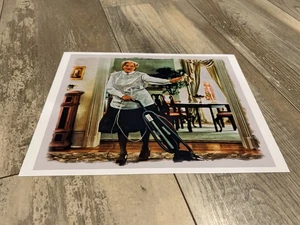 "Foto con impresión artística de la señora Dudatfire Robin Williams 11"" x 14"" niñera aspiradora" - Imagen 1 de 2