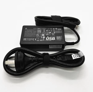 Genuine 65W USB-C Charger for HP EliteBook x360 1040 630 745 835 840 G9 845 860 - Picture 1 of 10