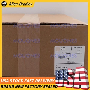 Nuovo marchio Allen Bradley 2711P-T15C4D8 spedizione gratuita 2711PT15C4D8 - Foto 1 di 4
