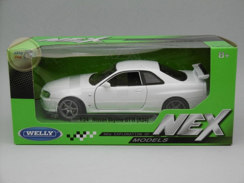 Nissan Skyline GT-R (R34) - Welly 1:24 - WE24108WH - Immagine 1 di 1