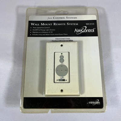 MinkaAire WCS213 Aire Control Wall Mount Remote System Control Ceiling Fan - Image 1 of 4