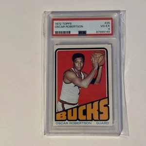 1972 Topps Oscar Robertson PSA 4 Vintage Card - Bild 1 von 2