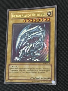 YUGIOH! Drago Bianco Occhi Blu MIK-I001 Structure Deck kaiba ita EX/ NM - Foto 1 di 7