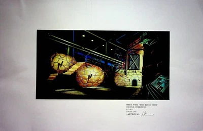 Real Adventures of Jonny Quest 1996 Signed Production Background Layout Copy - Image 1 of 2