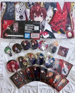 Juego de toallas llavero tarjeta insignia Twisted Wonderland HEARTSLABYUL Riddle Cater Deuce - Imagen 1 de 2