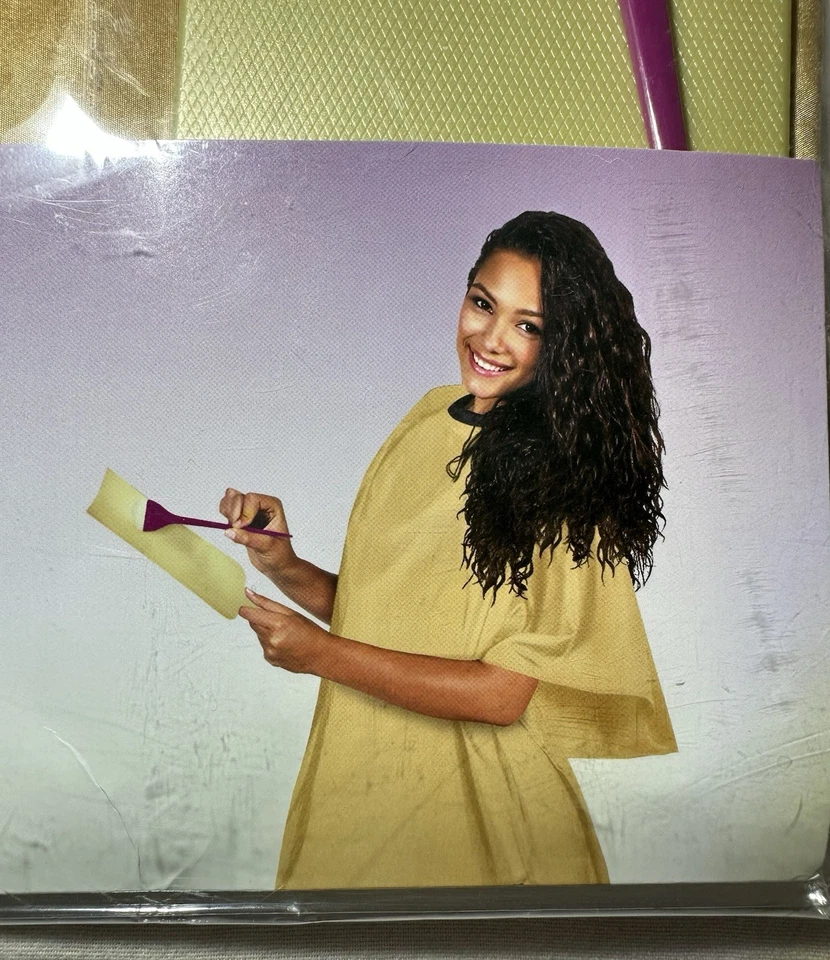 Betty Dain Salón Capa Cepillo Balayage-Board NUEVO Colores De Napa Bolsa Oferta Dorado Foto 1 de 4