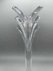 Candelabro Art Deco de cristal de plomo MIKASA Eslovenia - Imagen 1 de 5