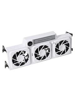 Ventilador evaporador refrigerador RV de 12 V, con tres ventiladores alimentados de 2,5" 12 V, conectado a - Imagen 1 de 12