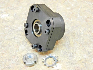 NOOK   EZF 3015 FLANGE DOUBLE BEARING SHAFT SUPPORT  15 MM I.D. - Picture 1 of 10