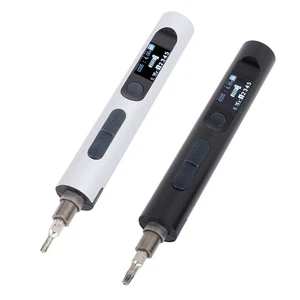 Set Mini Cacciaviti Elettrici di Precisione con Controllo Coppia per Elettronica - Foto 1 di 30