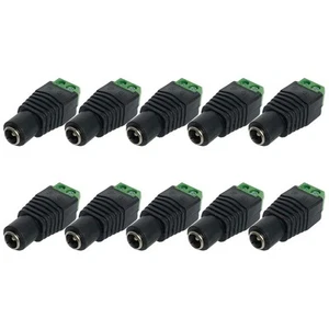 Connecteurs DC femelles haute performance parfaits pour bandes lumineuses LED - Photo 1/11