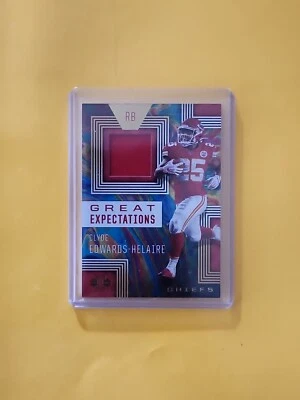 Clyde Edwards Helaire Panini Illusions Footbal Card GE11 Kansas Chiefs - Image 1 of 2