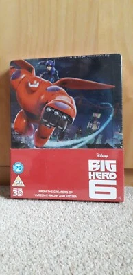 Big Hero 6 Disney Blu-ray 3D Steelbook  brand new and sealed - Image 1 of 2