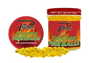 Bolas de fuego Pautzke Crappie ajo dorado 1,35 oz frascos nuevos - Imagen 1 de 1
