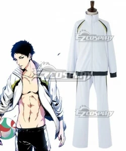 Kakugawa High Bokuto Koutarou Akaashi Keiji weiß Sportswear Trikot Cosplay Kosten - Bild 1 von 5