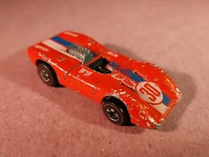 1969 Hot Wheels Flying Colors Redline Ferrari 312P - Picture 1 of 10