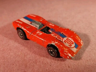 1969 Hot Wheels Flying Colors Redline Ferrari 312P - Image 1 of 4