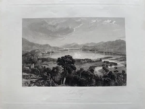 1850 Antique Print; Loch Tay, Perthshire after Fleming & Swan - Picture 1 of 2