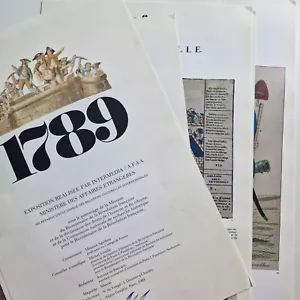 1789. Exposition realisee par Intermedia / A. F. A. A. / Ministere des Affairs E - Picture 1 of 5