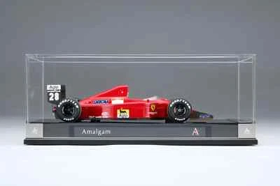 New Amalgam Ferrari F1-89 Berger British GP 1989 1:18 Model Car Red M6308 KidBX - Image 1 of 4