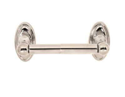 Alno A8060-PN Horizontal Toilet Paper Holder w/ Spring Bar POLISHED NICKEL New - Image 1 of 4