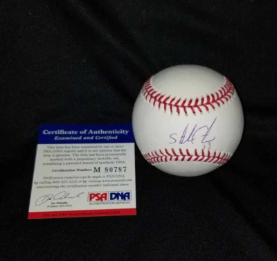 STARLIN CASTRO Signed Official Major League Baseball PSA/DNA COA Chicago Cubs - Image 1 of 2