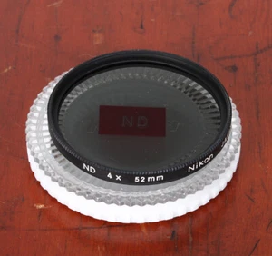 NIKON FILTER, 52MM ND 4X, WITH PLASTIC CASE/218219 - Picture 1 of 1