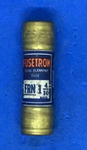 Fusetron FRN 1-4/10 Dual Element Fuse 250 VAC - Picture 1 of 2