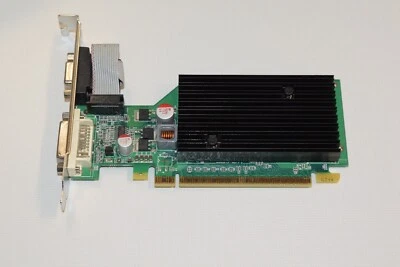 EVGA NVIDIA GeForce 8400GS 512MB DDR2 PCIe x16 2.0 VGA Full height Video Card - Image 1 of 2