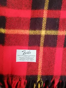 Faribo Woolen Mills Blanket Faribault Vintage 130x100cm - Picture 1 of 4