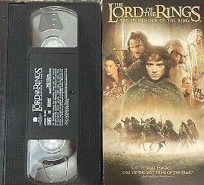 Lord of the Rings: the Fellowship, the Two Towers & the Return (VHS, 3 Pack) - Image 1 of 4