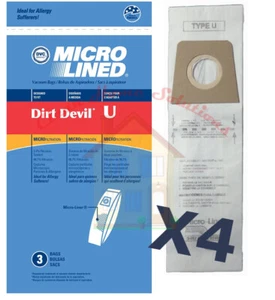 Dirt Devil Type U Micro Filtration Vacuum Cleaner-- 12 Bags - Picture 1 of 2