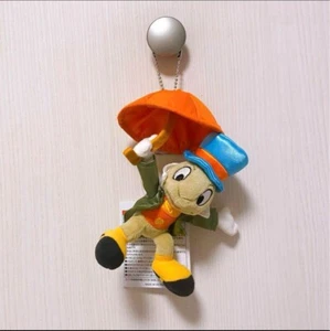Tokyo Disney Resort Pinocchio Jiminy Cricket Plüsch Abzeichen Schlüsselanhänger JAPAN - Bild 1 von 1
