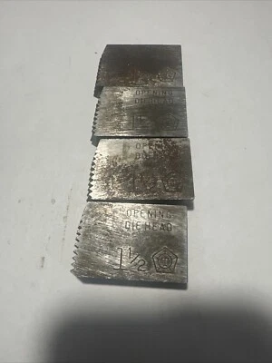 Toledo Tools HS 1-1/2" Pipe Dies Free shipping - Image 1 of 4