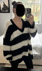 AllSaints Lou Oversized Sweater / Jumper Size XS / 6-10, SOLD OUT, RRP £139 - Picture 1 of 23