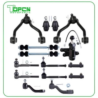 Front Upper Control Arm Ball Joint Tie Rod For 1995 - 2000 Chevrolet K1500 K2500 Foto 1 de 4