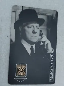 Vintage Retro Phone Card 90s French Telecom Telecarte 50 Cinema Jean Gabin dans - Picture 1 of 3