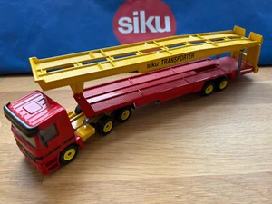 Siku 3112 Autotrasportatore Rosso/Giallo MB Actros - Foto 1 di 16