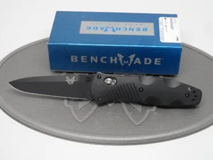 Benchmade 580BK Barrage 154CM AXIS Assist Black Discontinued Large Folding Knife - Picture 1 of 8