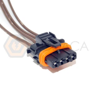1x Connector 4-way 4 pin for GM Mass Air Flow Sensor MAF PT1716 - Bild 1 von 2