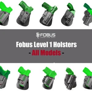 Fobus Niveau 1 Polymère Holsters Tout Modèles