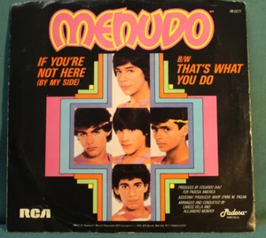 MENUDO---IF YOU'RE NOT HERE(BY MY SIDE) (1984) - Imagen 1 de 4