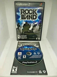 Rock Band Sony PlayStation 2 PS2 Complete CIB VERY Guitar Music Video Game - Bild 1 von 1