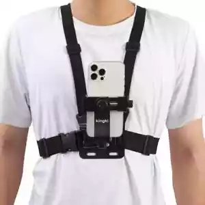 mobile phone chest mount harness strap cell phone holder mount for video - Picture 1 of 8