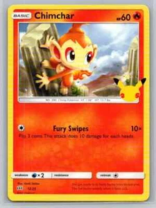Chimchar - 12/25 #012/025 McDonalds 25th Anniversary Promos - Pokemon Karten G8 - Bild 1 von 2