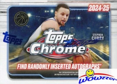 2024/25 Topps Chrome Basketball EXCLUSIVE Sealed Blaster Box-PINK PARALLELS!