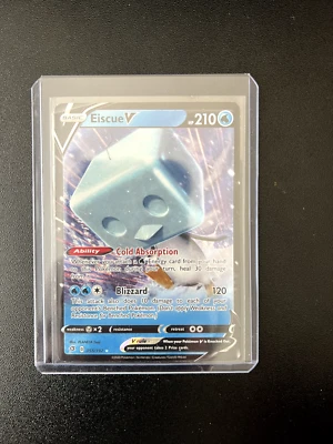 Eiscue V 055/192 Swsh02: Rebel Clash Holo (MINT, NEVER PLAYED) - Image 1 of 2