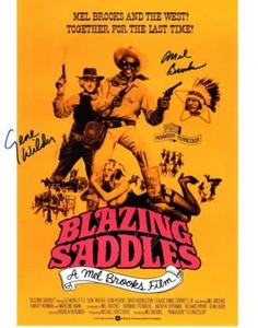 Gene Wilder Mel Brooks 11x14 autographed Photo signed Picture amazing and COA - Picture 1 of 1