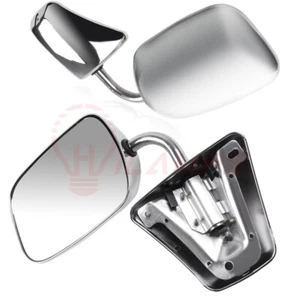 For 1973-1986 Chevy GMC Truck Chrome Manual Fold Side View Mirrors LH+RH Set - Bild 1 von 11